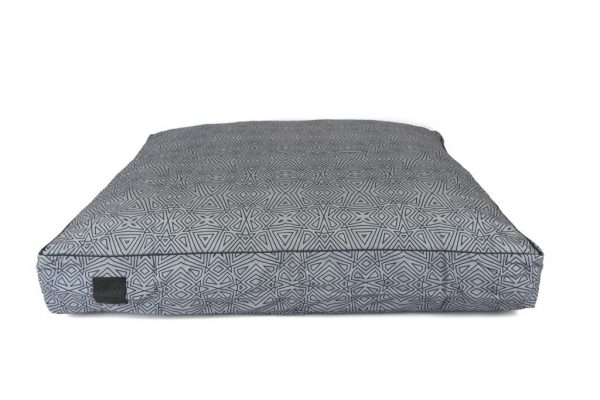 Floor cushion Mudcloth Grey
