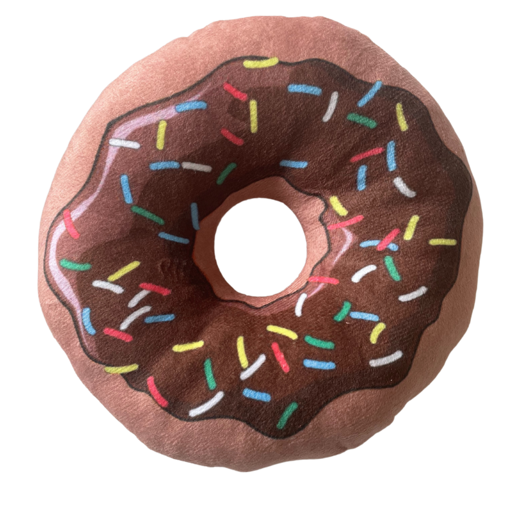 Choc Donut Dog Toy T&S Pet Products